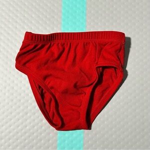 Red Kids Dance‎ Costume cheer briefs coverups bloomers spankies uniform NWOT